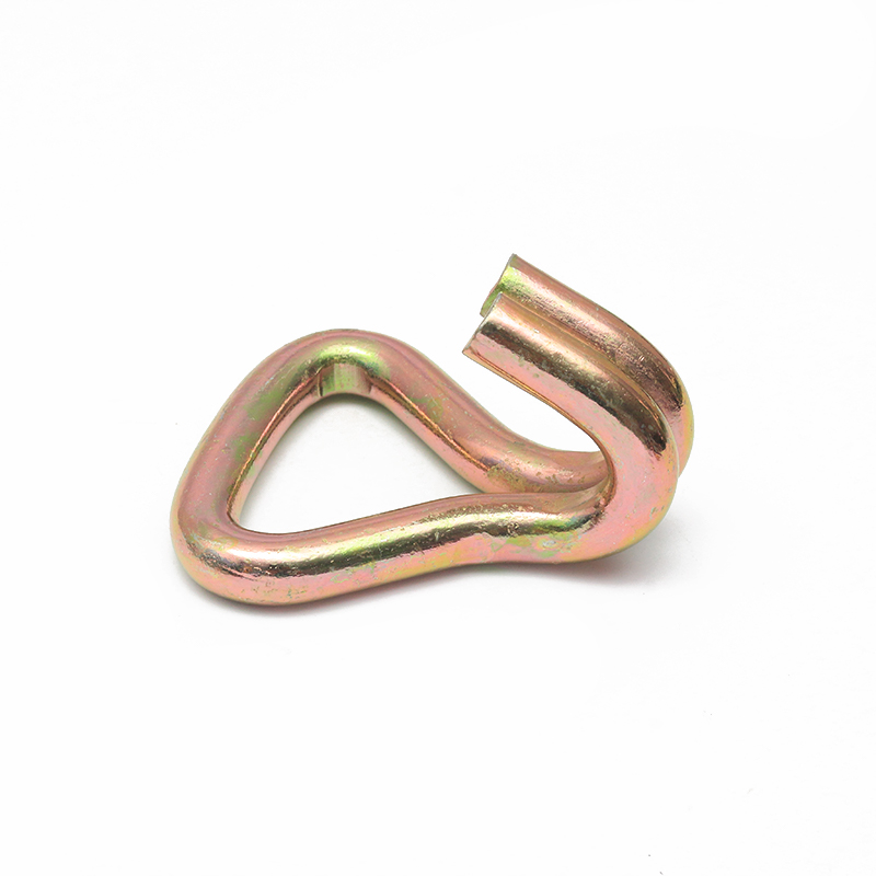 2 дюйма 5000 кг/11000 фунтов желтый цинковый двойной металлический крюк J